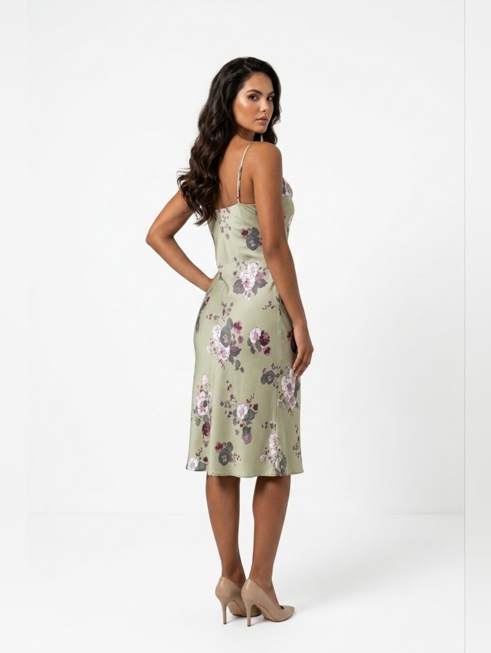 Wilfred Only Cowlneck Slip Dress - Picture 2 of 13